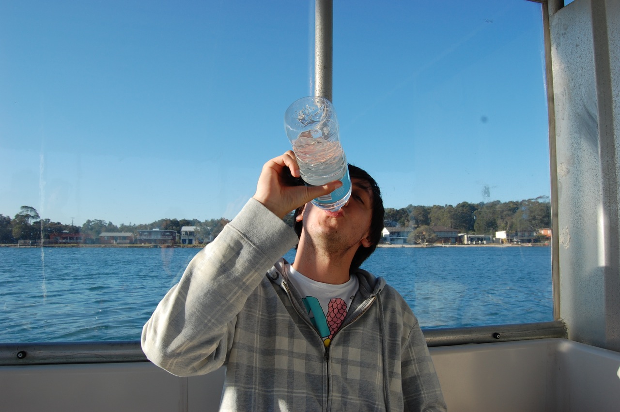 DSC_0594 Šoferji raje pijejo vodo.